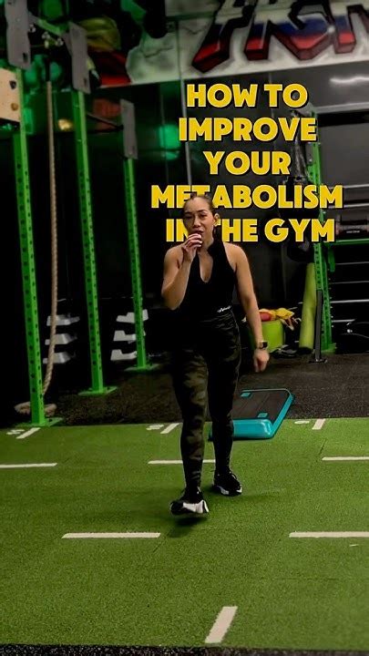 How to Train Your Metabolism