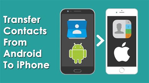 How to Transfer Contacts From iPhone to Android