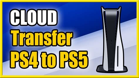 How to Transfer Game Save Data from PS4 to PS5 (Cloud Storage ... - YouTube