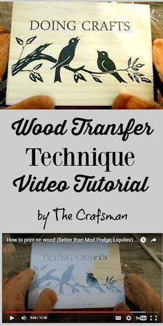 How to Transfer Photos to Wood Reader Tutorial The Graphics Fairy