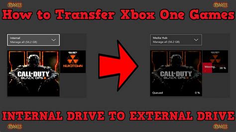 How to Transfer Xbox One games to a External Harddrive or SSD YouTube