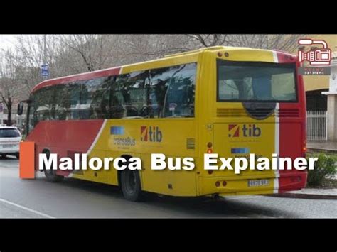 How to Travel Mallorca - Local Buses (TIB) - YouTube