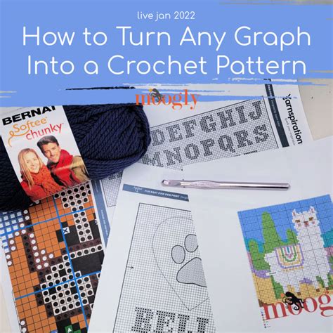 How to Turn Any Graph Into a Crochet Pattern - Live - moogly