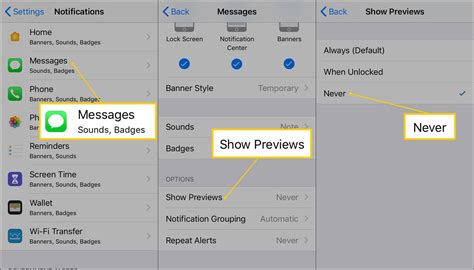 How to Turn Off Message Preview on iPhone