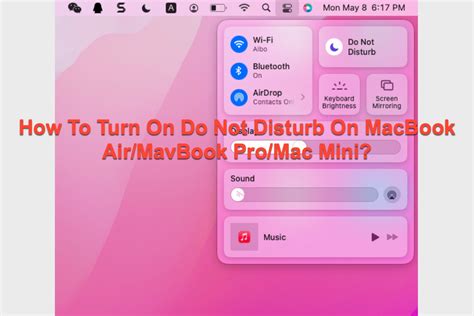 How to Turn On Do Not Disturb on a Mac