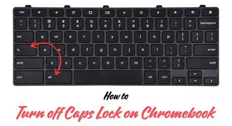 How to Turn On Off Caps Lock on Chromebook