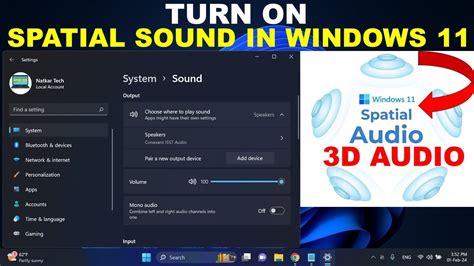 How to Turn On Spatial Sound in Windows 11/10 Use Dolby …