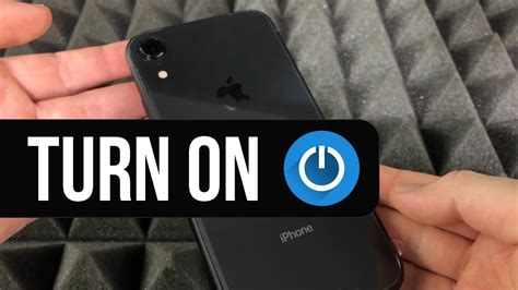 How to Turn On an iPhone XR
