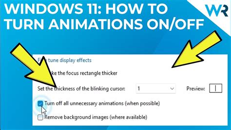 How to Turn On or Off Animation Effects in Windows 11 - The …