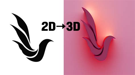 How to Turn a 2D Image or Logo Into a 3D Model