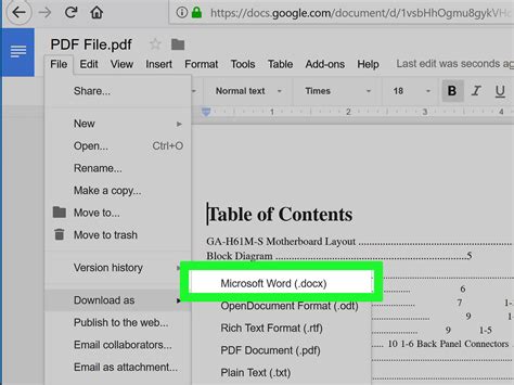 How to Turn a PDF into a Word Document