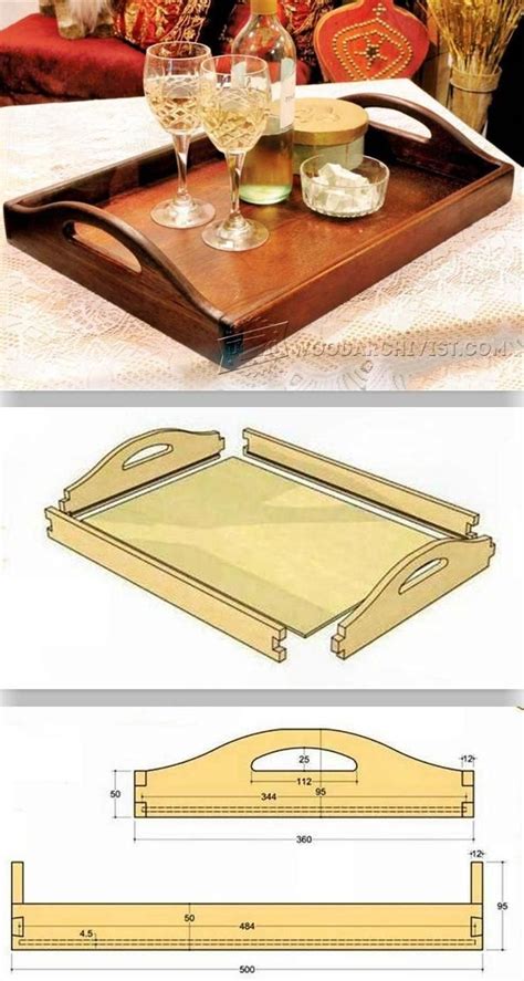 How to Turn a Simple Tray - Woodworking - Videos Plans