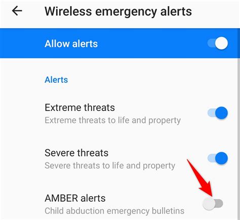 How to Turn off AMBER Alerts on Android