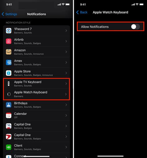 How to Turn off Apple TV and Apple Watch Keyboard Notifications