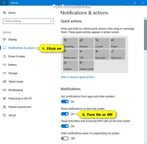 How to Turn off Notifications on Windows 10