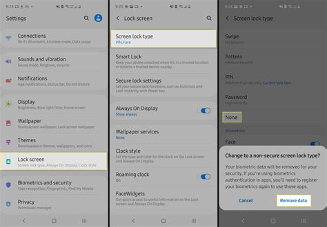 How to Turn off Screen Lock on Android