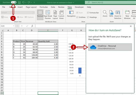 How to Turn on AutoSave in Excel