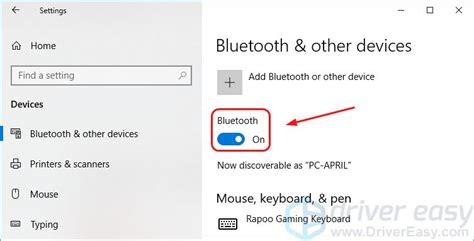 How to Turn on Bluetooth on Windows 10