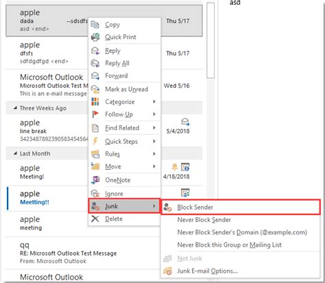 How to Unblock a Sender in Outlook com
