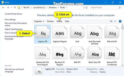 How to Uninstall Fonts on Windows PC & Mac Design Bundles
