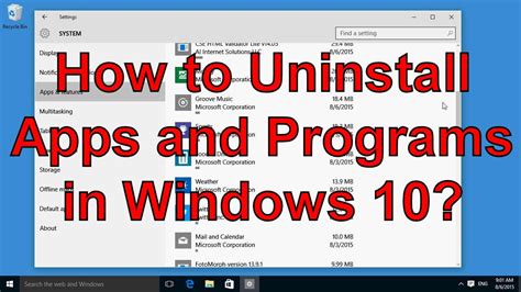 How to Uninstall Windows 10