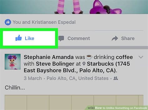 How to Unlike Something on Facebook