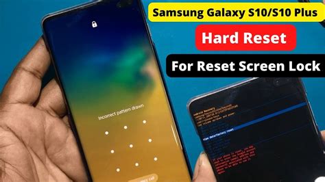 How to Unlock Samsung Galaxy S10 Pattern Lock