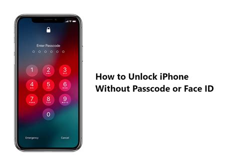 How to Unlock an iPhone Without a Passcode