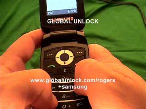 How to Unlock any Samsung Rogers Phone - YouTube