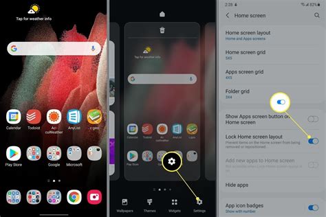 How to Unlock the Home Screen Layout on Samsung - Lifewire