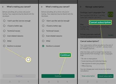 How to Unsubscribe From an App on Android