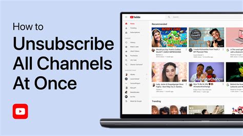 How to Unsubscribe from YouTube Channels