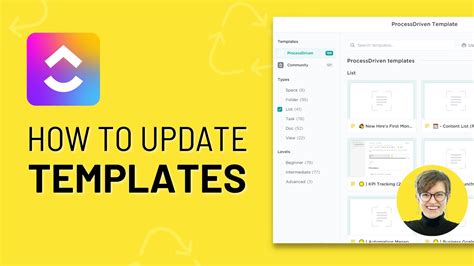 How to Update ClickUp Templates - ProcessDriven