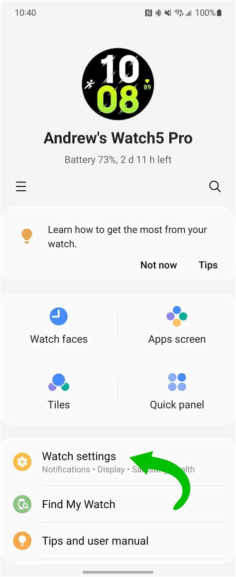 How to Update Your Galaxy Watch