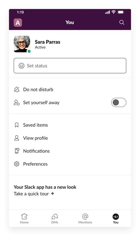 How to Update Your Slack Status