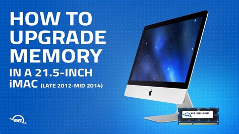 How to Upgrade/Replace the Memory in a 21.5-inch iMac (2024