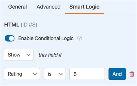 How to Use (AND OR) Smart Conditional Logic in WPForms