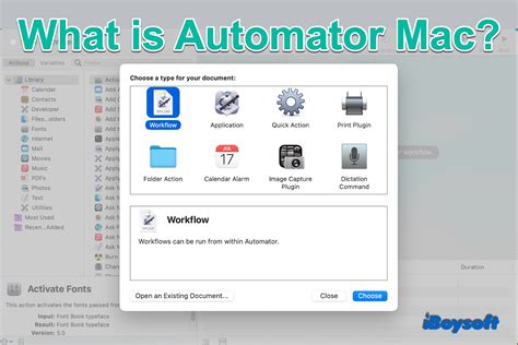 How to Use Automator on a Mac