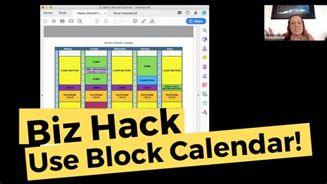 How to Use Block Calendars for Business Growth YouTube