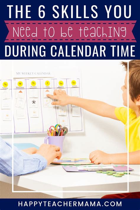 How to Use Calendar Time to Teach Fundamental Skills Teaching
