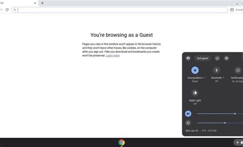 How to Use Chromebook Guest Mode