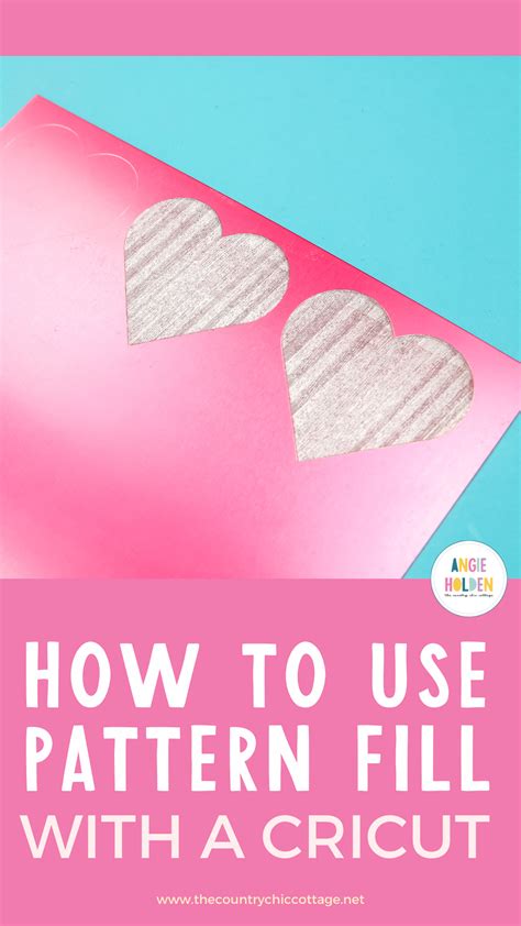 How to Use Cricut Pattern Fill for Engraving Projects DIY Newest