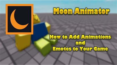 How to Use Custom Animations and Emotes in Your Roblox Game (Moon