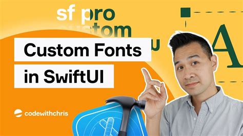 How to Use Custom Fonts in SwiftUI YouTube