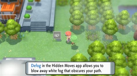How to Use Defog in Pokémon Brilliant Diamond and Shining Pearl 