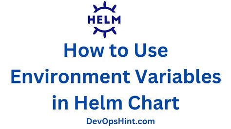 How to Use Environment Variables with Helm Charts pNAP KB