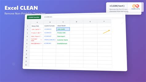 How to Use Excel s Clean Function
