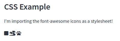 How to Use Font Awesome Icons in Streamlit - AutoBenCoder