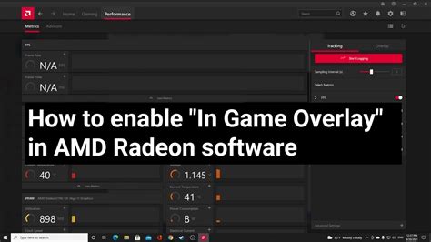 How to Use Game Advisor Within Radeon™ Overlay AMD