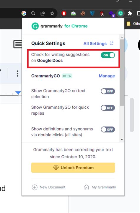 How to Use Grammarly for Google Docs